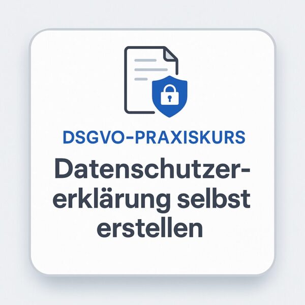 Die perfekte Datenschutzerklärung für Unternehmenswebsites erstellen